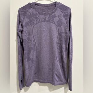 Lululemon long sleeve shirt purple
